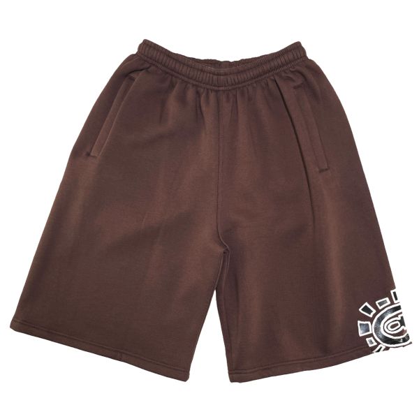 Short Always Do What You Should Do @Sun Jogger Short Brown