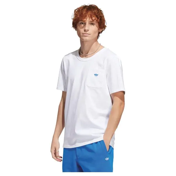 Tee Shirt Adidas x Mark Gonzales Schmoo Pocket Tee White