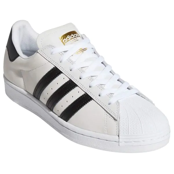 Adidas Superstar Adv Footwear White Core Black Metallic Gold