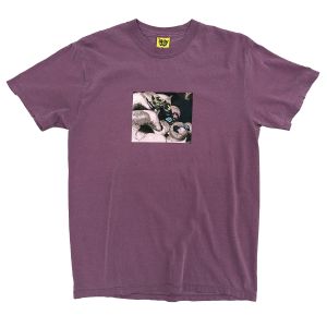 Tee Shirt Iggy NYC Finger Nails T Shirt Washed Purple