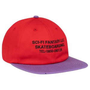 Casquette Sci-Fi Fantasy Business Post Hat Red Violet