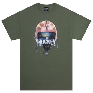 Tee Shit Hockey Eject Tee Military Green