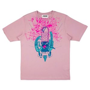Tee Shirt Nozbone x Alexöne From The Heart Purple Rose Limited Edition