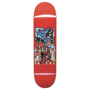 Board Limosine Fence Deck Hugo Boserup Red