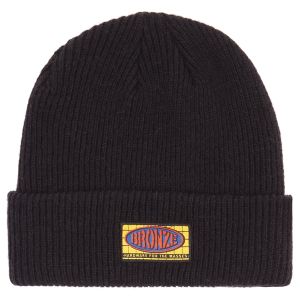 Bonnet Bronze Masses Beanie Black