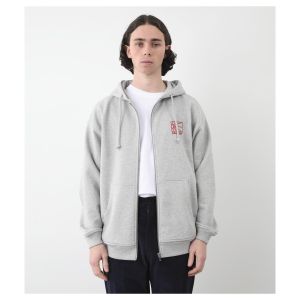 Sweat Capuche Zippé Rassvet Logo Zip Hoodie Grey Melange