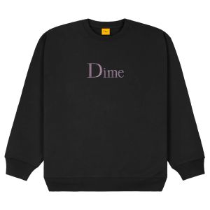 Sweat Dime Classic Logo Crewneck Black