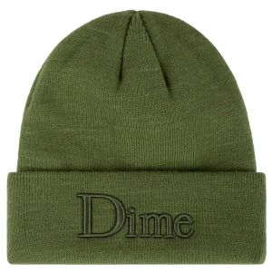 Bonnet Dime Classic 3D Beanie Olive Green