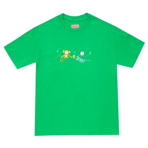Tee Shirt Frog Monkey Logo T-Shirt Green