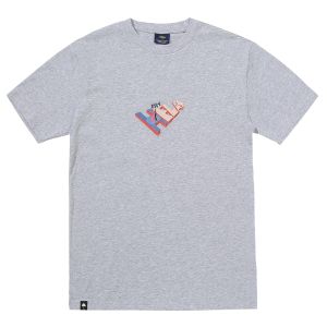 Tee Shirt Helas Disco Tee Heather Grey