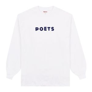 Tee Shirts Manches Longues Poets Base White