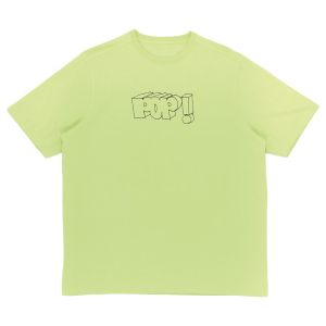 Tee Shirt Pop Trading Company Right Yeah T-Shirt Jade Lime