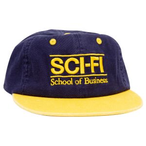 Casquette Sci-Fi Fantasy School Of Business Hat Navy Yellow