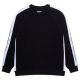 Sweat Hockey Raglan Crew Black