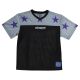 Tee Shirt Always Do What You Should Do Mirco Mesh Star Football Jersey Grey Purple
