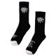 Chaussettes Always Do What You Should Do Solid @Sun Socks Black