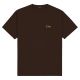 Tee Shirt Dime Classic Small Logo T-Shirt Deep Brown