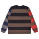 Tee Shirt Manches Longues Pop Trading Company Striped Longsleeve Delicioso