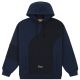 Sweat Capuche Dime Ribbed Panel Hoodie Navy