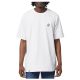 Tee Shirt Nozbone Emblem White Mist