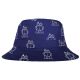 Bob TLC x Pat & Mat Allover Pattern Bucket Hat Blue