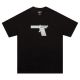 Tee shirt Poets G Lock Tee Shirt Black