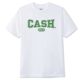 Tee Shirt Cash Only College Tee White