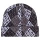 Bonnet Fucking Awesome 2022 Monogram Cuff Beanie Grey