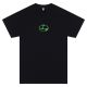 Tee Shirt Limosine Limo Logo Tee Black Slime Green