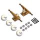 Picture Gold Undercarriage Kit 53 mm Wheels And Bearings Combo 5.25 139 mm