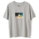 Tee Shirt Poetic Collective Skate Or Die T Shirt Heather Grey