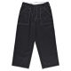 Pantalon Poetic Collective Painter Pant Black With White Seams