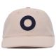 Casquette Pop Trading Company O Six Panel Hat Off White Navy