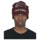 Bonnet Rassvet Logo Beanie Knit Dark Red