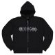 Sweat Capuche Zippé Octagon Surudoi Zip Hooded Sweatshirt Black