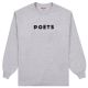 Tee Shirts Manches Longues Poets Base Heather Grey