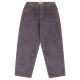Pantalon Dime Baggy Corduroy Pants Charcoal Blue