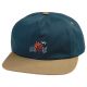 Casquette Magenta Sunset Snapback Hat Ocean Blue