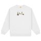 Sweat Dime Classic Leafy Crewneck Ash