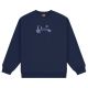 Sweat Dime Classic Leafy Crewneck Navy