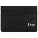 Portefeuille Dime Quilted Cardholder Black