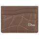 Portefeuille Dime Quilted Cardholder Brown