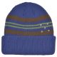 Bonnet Pop Trading Company Striped Beanie Blue