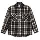 Chemise Polar Big Boy Overshirt Flannel Black Cloud White Red