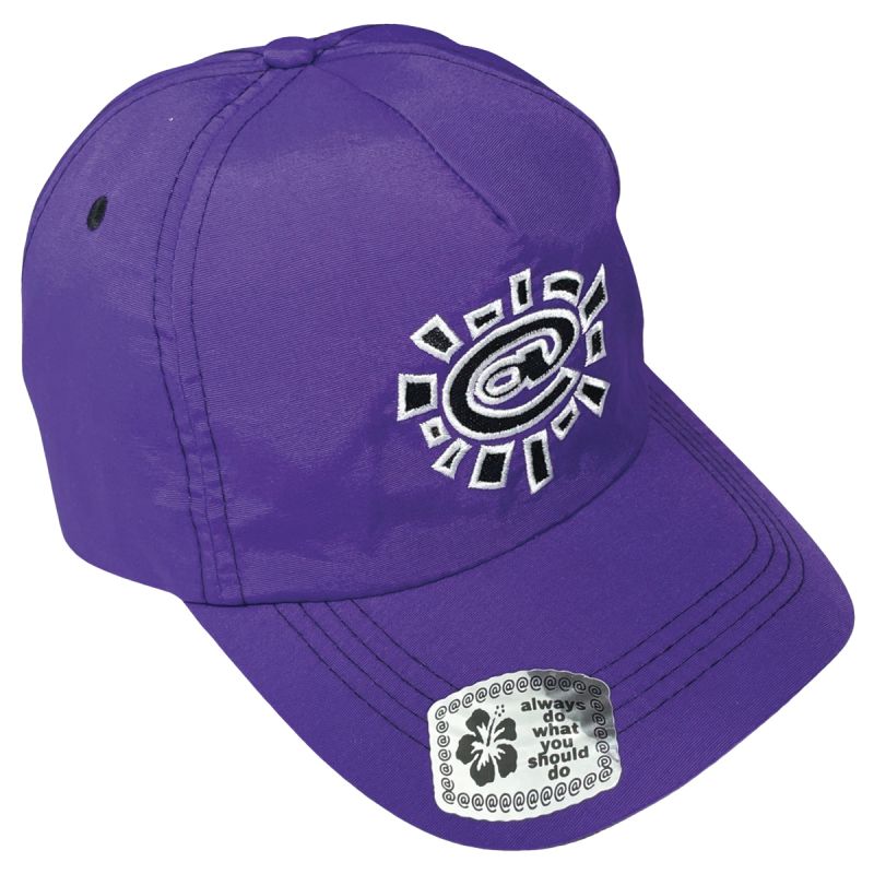 yellow @sun canvas cap - blue – always do what you should do